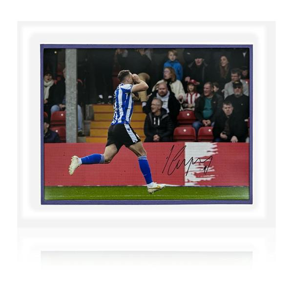 Lee Gregory Sheffield Wednesday Signed Deluxe Mount