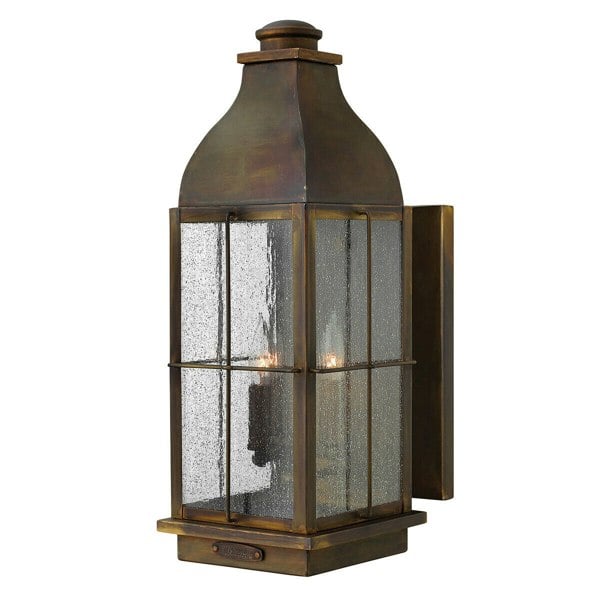 Outdoor IP44 3 Bulb Wall Light Sconce Sienna LED E14 60W Bulb Outside External Loops
