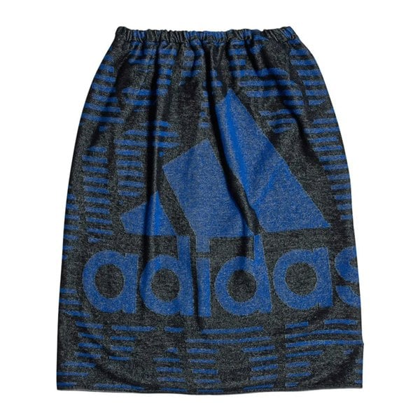 Adidas Wrap Beach Towel - Black/Royal Blue