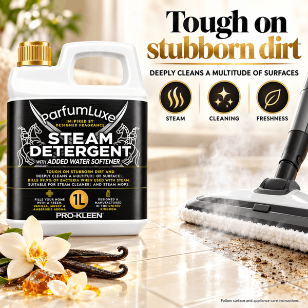 ProKleen Pro-Kleen Parfum Luxe Steam Mop Detergent Creed 1L - Deeply Cleans, Removes Stains, Deodorises