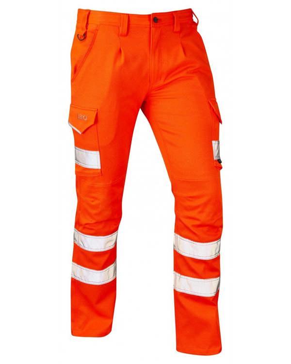 Kingford EcoViz Stretch Cargo Trouser Leo Workwear