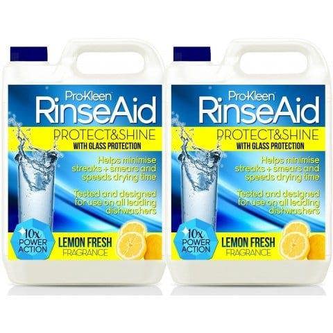 ProKleen Pro-Kleen Rinse Aid (10L + 500ml) - Lemon Fresh - Protect & Shine With Added Glass Protection