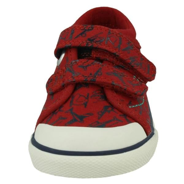 Start-rite Boys Startrite Casual Aeroplane Canvas Shoes Zoom
