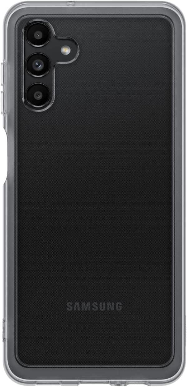 Samsung Galaxy A13 5G Soft Clear Cover Black - EF-QA136TBEGWW