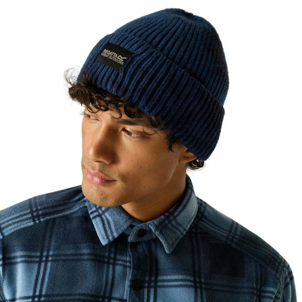 Regatta Unisex Adult Connora Fisherman Tie Dye Beanie - Aviator Blue/Navy - 