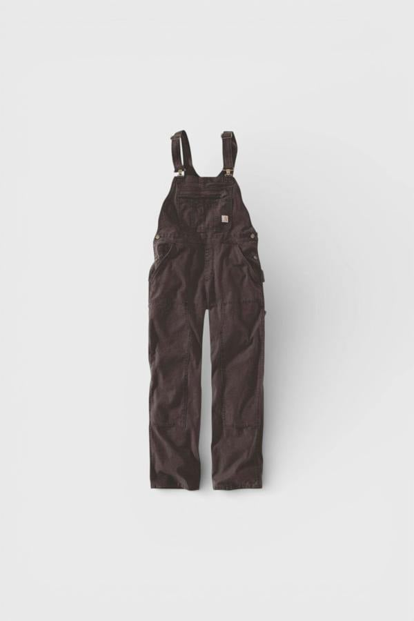 Carhartt Crawford Bib Overall Dark Brown