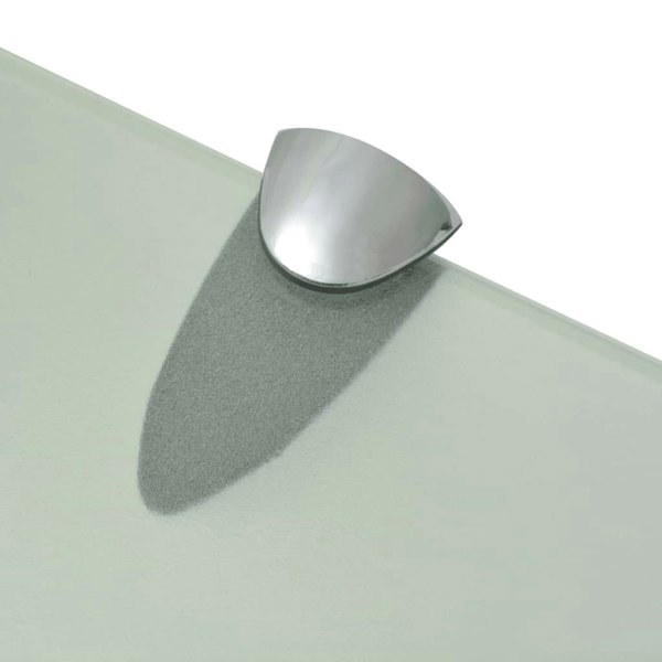 Berkfield Floating Shelves 2 pcs Glass 80x10 cm 8 mm