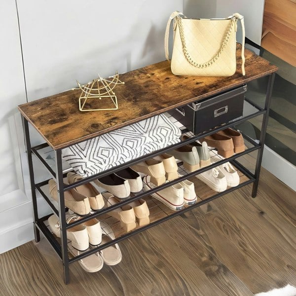 Rafaelo Mobilia 4-Tier Shoe Rack