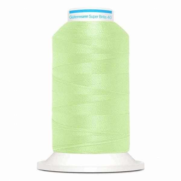 Gutermann Super Brite Polyester 40 Embroidery Thread 1000m Polyester Thread Suitable For Embroidery