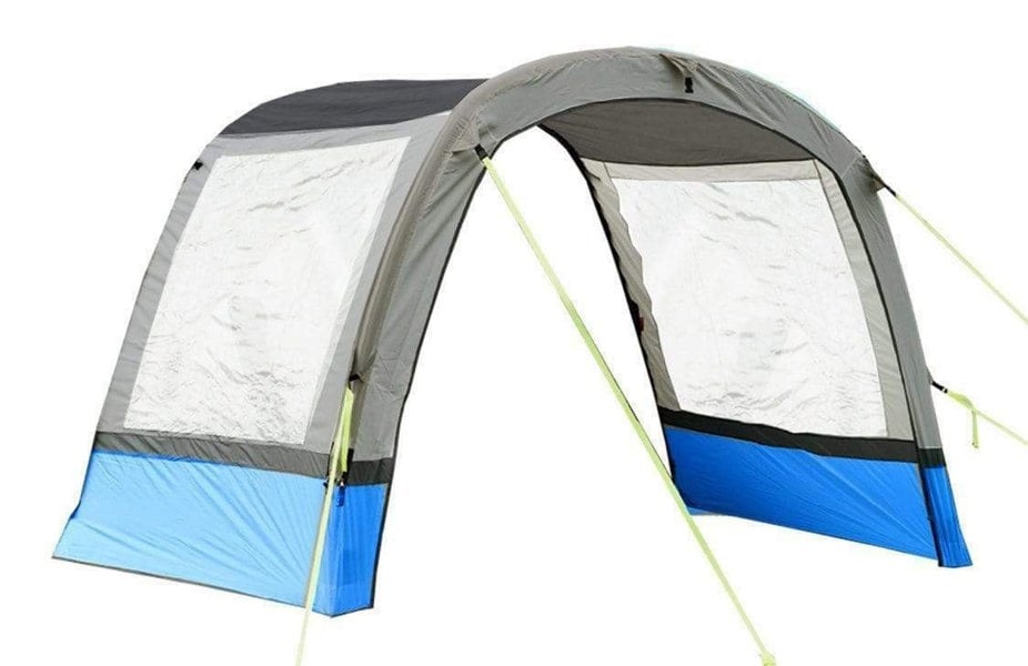 The OLPRO Blue Cocoon Breeze Campervan Awning Extension.