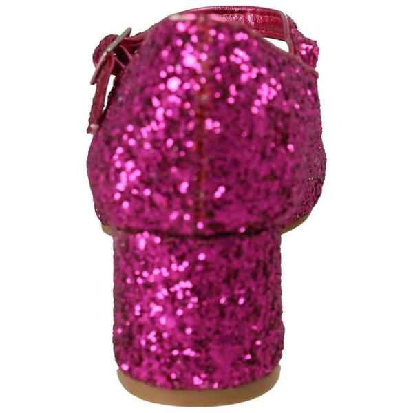 Spot On Girls Spot On Heeled Sparkly Dolly Shoes H3057