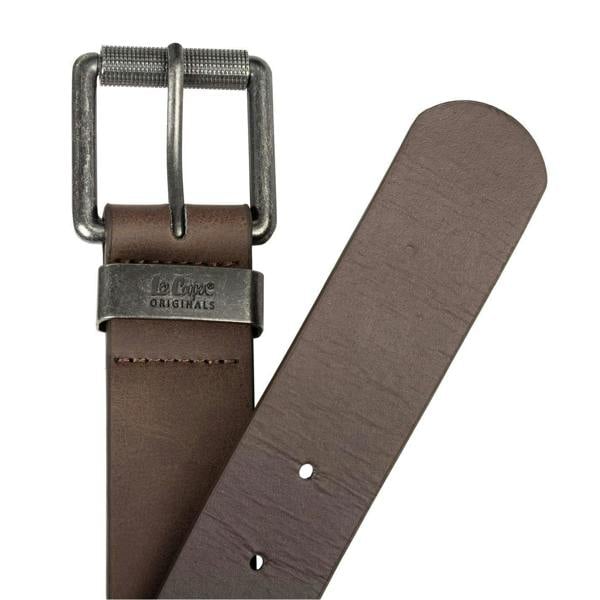 Lee Cooper Mens PU Belt - Brown - 