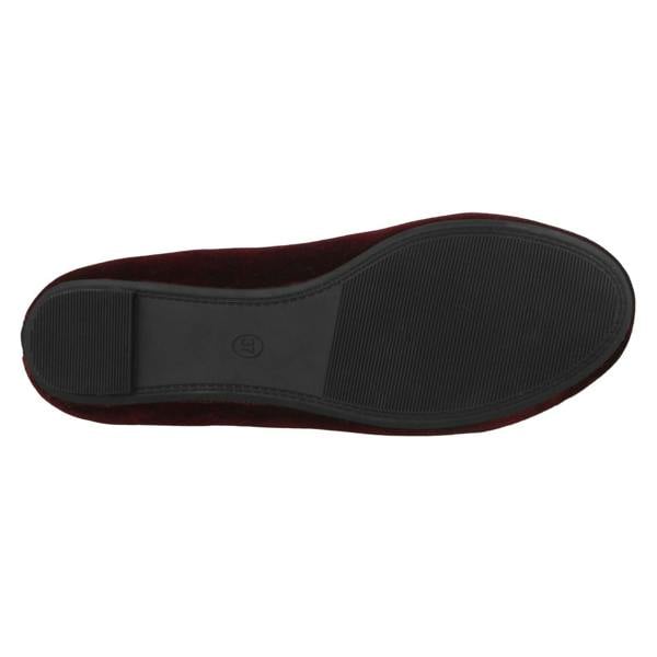 Spot On Ladies Spot On Tie Up Leg Ribbon Flat Ballerina Shoe F80273