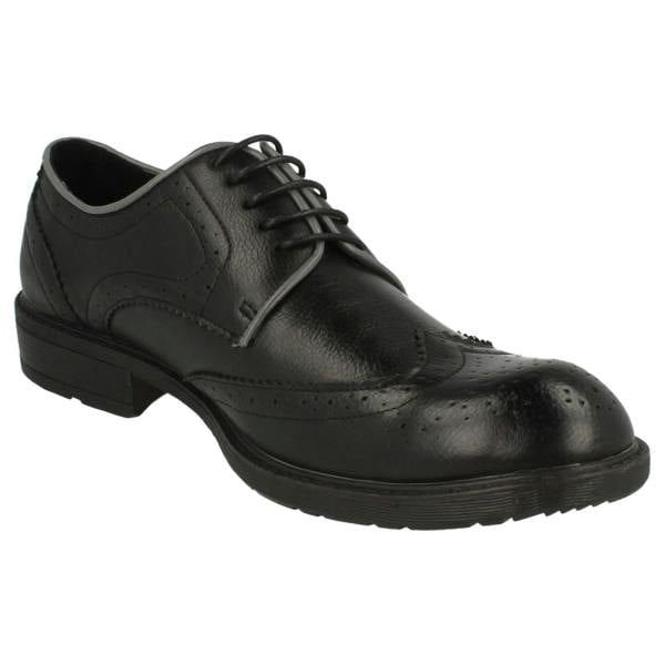 Maverick Mens Maverick Low Heel Brogue Lace Up Shoes