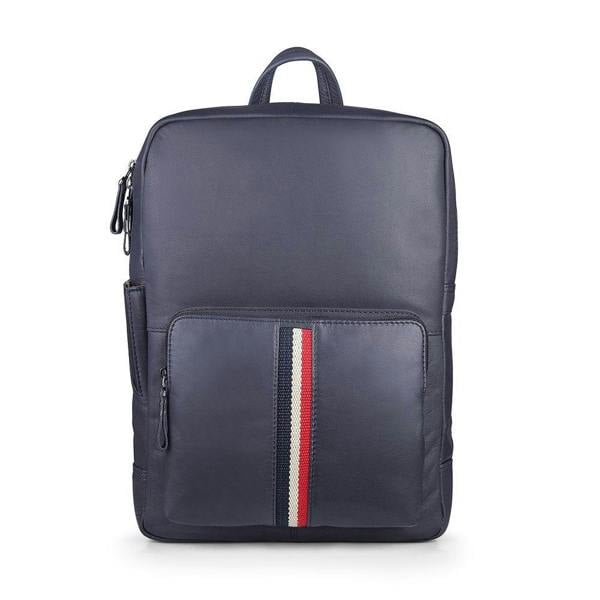 PRIMEHIDE Leather Laptop Backpack with Stripe - TEXAN