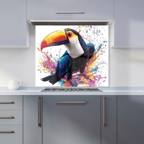 Warren Reed - Designer Toucan's Splash of Vivid Life Kitchen Splashback