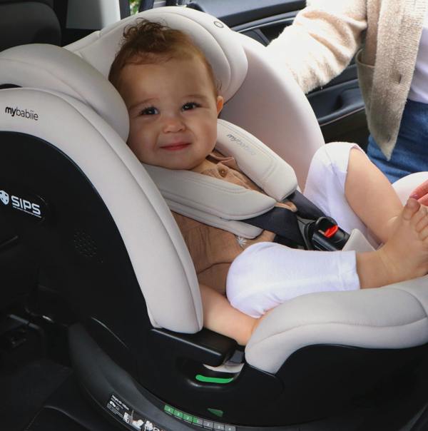 My Babiie MBCS400 Group 0+/1/2/3 iSize Car Seat - Blush Leopard