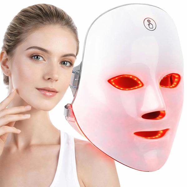 Dragodirect 7 Colour LED Facial Mask USB Rechargeable Skin Care Device