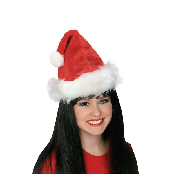 Bristol Novelty Traditional Santa Hat - Red/White - 