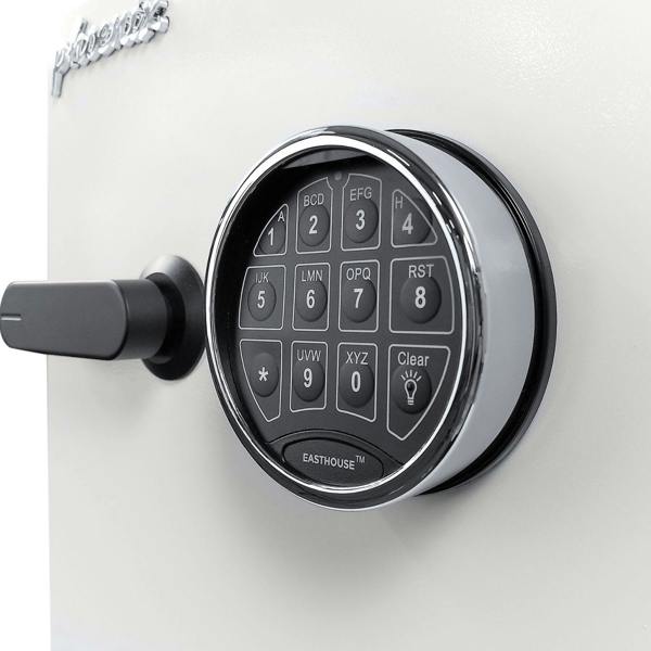 Phoenix Safe Phoenix Fortress PRO SS1461E Security Safe in Scratch-Resistant White Paint with VdS Certified electronic Lock