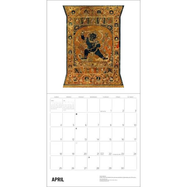 Enlightenment, Buddhist Paintings Calendar 2027, Wall Calendars, Month To View, Art, Gift