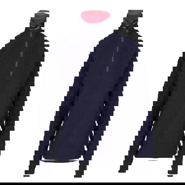 Trespass Womens/Ladies Skylar Fleece Top - Navy/Red - 