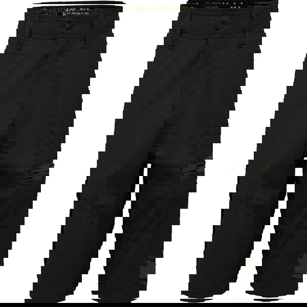 Hard Yakka Raptor Active Cotton Men's Black Knee-Length Shorts