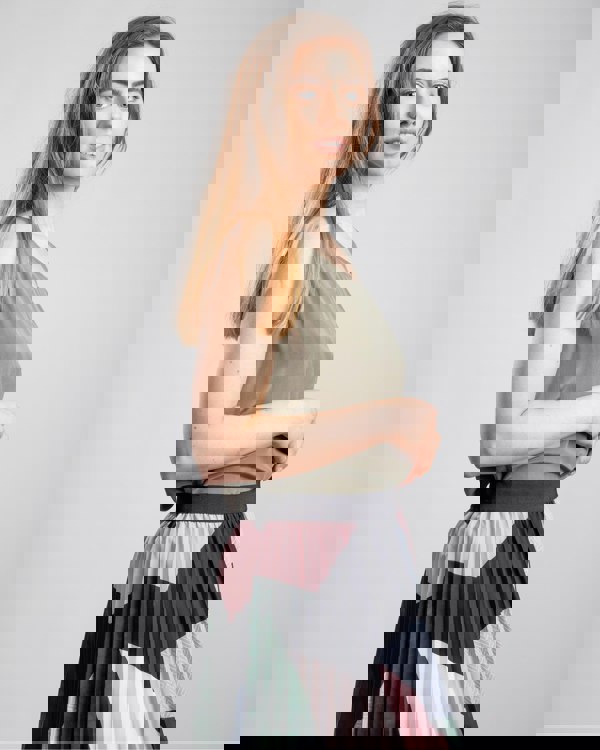 BOSS Womens Boss Casual Cendia Womens Blouse - Dark Beige