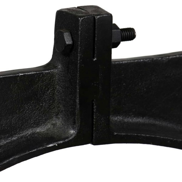 Berkfield Dining Table Legs 2 pcs O-Frame Cast Iron