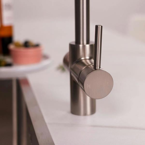 Impromta 3 in 1 Biometric Boiling Water Tap | Brushed Steel Finish