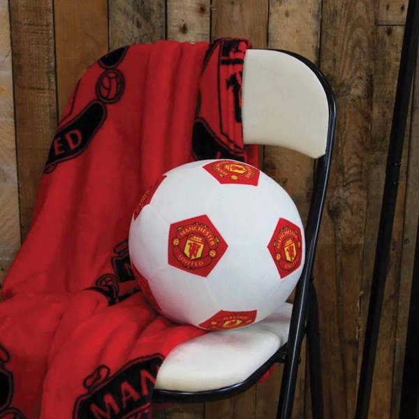 Manchester United FC 3D Football Cushion, Bedroom, Sports, Gift