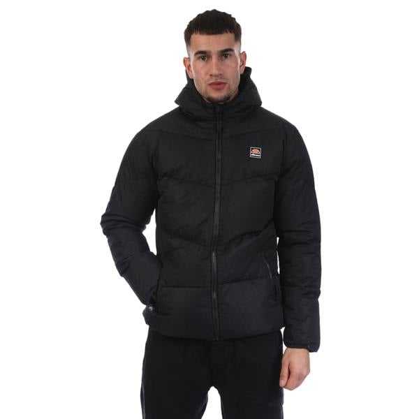 Ellesse Mens Performante Puffer Jacket - Black - 