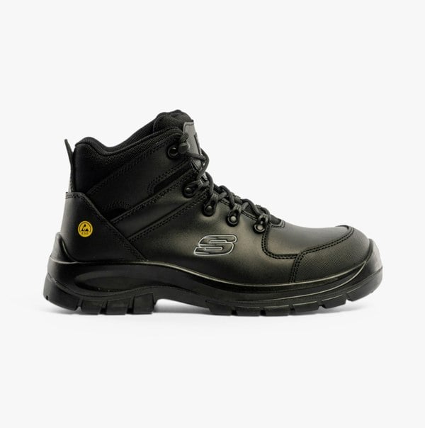 Skechers Work Skechers Work 200187EC TROPHUS - KILRAM Mens Safety Boots Black