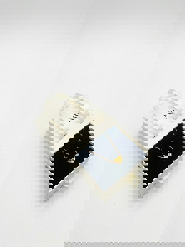 SVNX Small Heart Necklace in Gold Colour