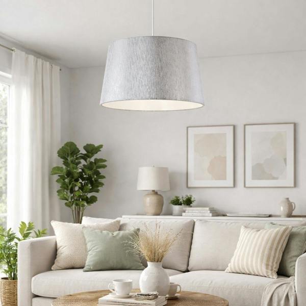 Pagazzi Lighting Chilka 12" Shade Silver
