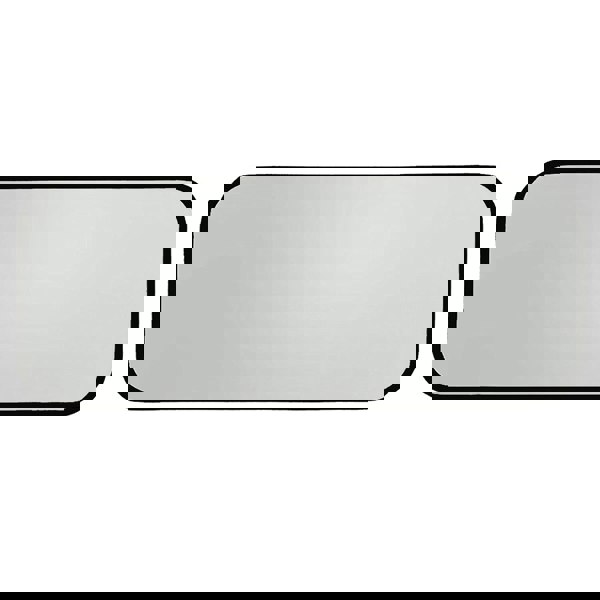 Exclusive Mirrors Logan Full Length Wall Mirror Black Metal - 156.5cm x 65.5cm