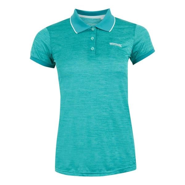 Regatta Womens/Ladies Remex II Polo Neck T-Shirt - Turquoise