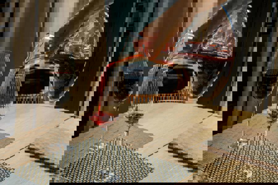 BarCraft Deluxe 1.5 Litre Glass Wine Decanter