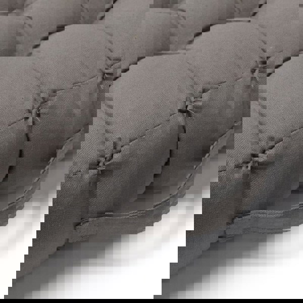 Snug City Quilted 9 Button Seat Pad Cushion Booster 100% Cotton Cover 45cm Square