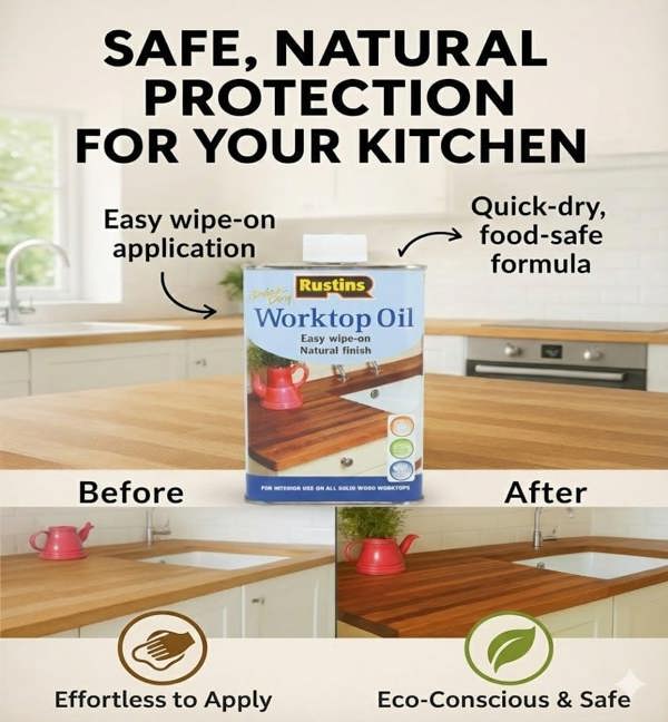 Rustins Quick Dry Worktop Oil