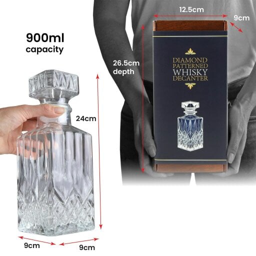 Kimm and Miller Classic Whisky Decanter Gift Set