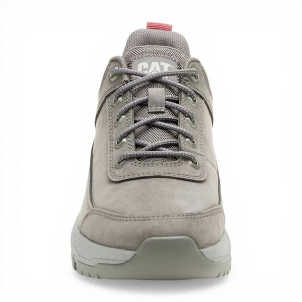 Caterpillar CAT (Caterpillar) Dark Grey Leather Trainer Shoes - Surge Hiker