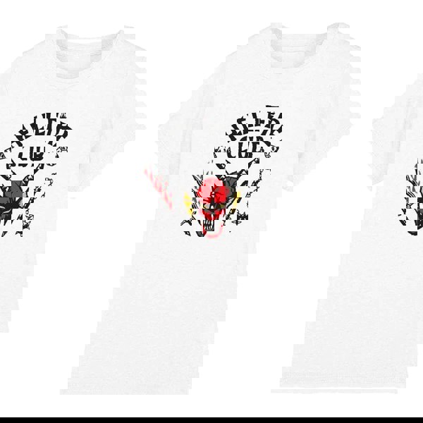 Stranger Things Unisex Adult Hellfire Club T-Shirt - White