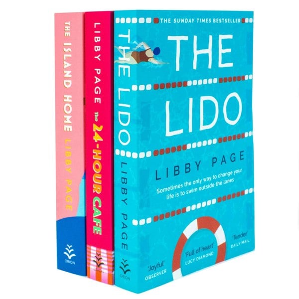 Orion Libby Page Collection 3 Books Set The Lido, The 24-Hour Cafe, The Island Home