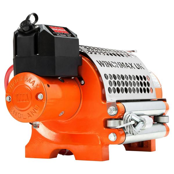 Winchmax 20,000lb (9,072kg) Recovery 12V Winch 25m x 14mm Steel Rope, Wireless Remotes