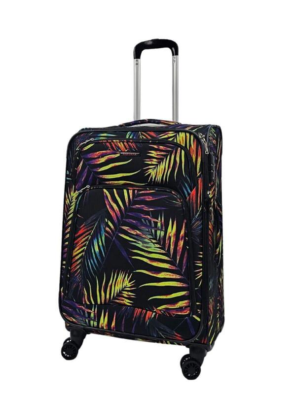 Eagle Luggage Lightweight Print Suitcases 8 Wheel Luggage Travel Soft Bags Set