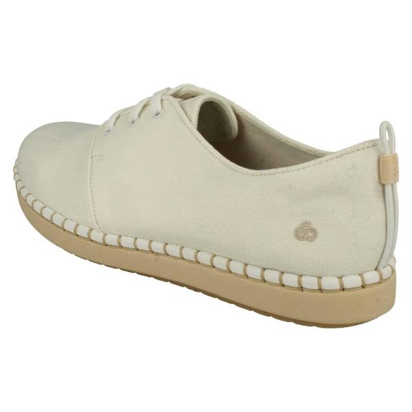 Clarks Ladies Clarks Casual Lace Up Trainers Step Glow Lace