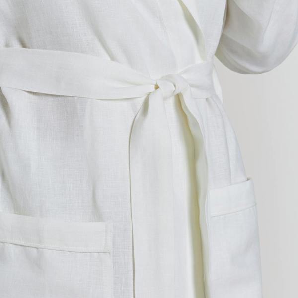 Lazy Linen Mellow Pink Pyjama & Bathrobe