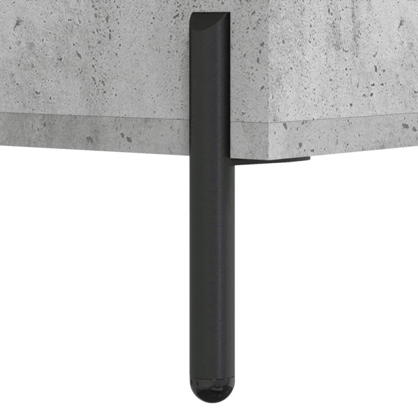 Berkfield Sideboard Concrete Grey 34.5x32.5x90 cm Engineered Wood