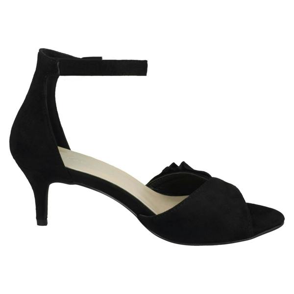 Spot On Ladies Spot On Casual Mid Heel Sandal